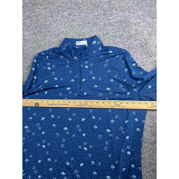 Callaway WEATHERSERIES Pullover Mens 2XL Long Sleeve 1/4 Zip Umbrella Golf Shirt - Picture 5 of 7